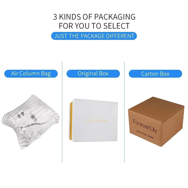 قناع فوريفر ليلي™ لعلاج الوجه والرقبة بتقنية LED