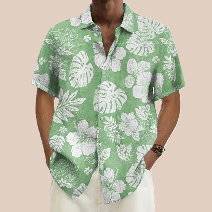 Hawaiian Shirts For Men Short Sleeve Tops New Coconut Treeo Graphic 3d Shirt Fashion Streetwear 5XL Summer Clothing Men's Blouse