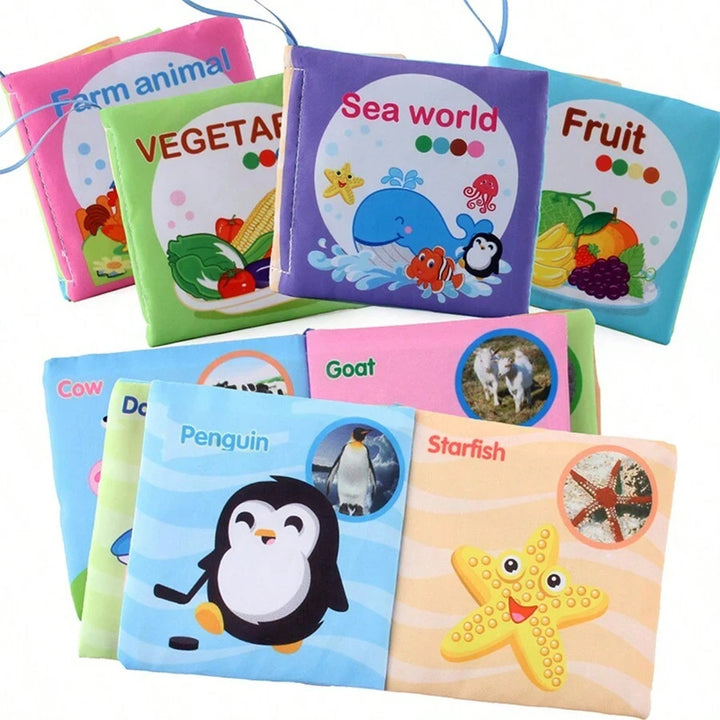 LittleLearners™ BPA-Free Cloth Book Set