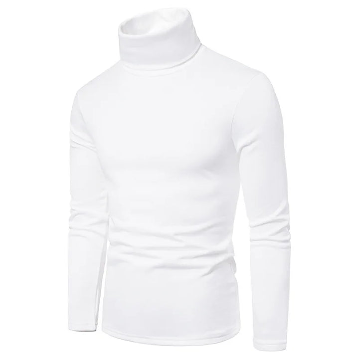 Men Turtleneck Sweater Design Long Sleeve Shirt top