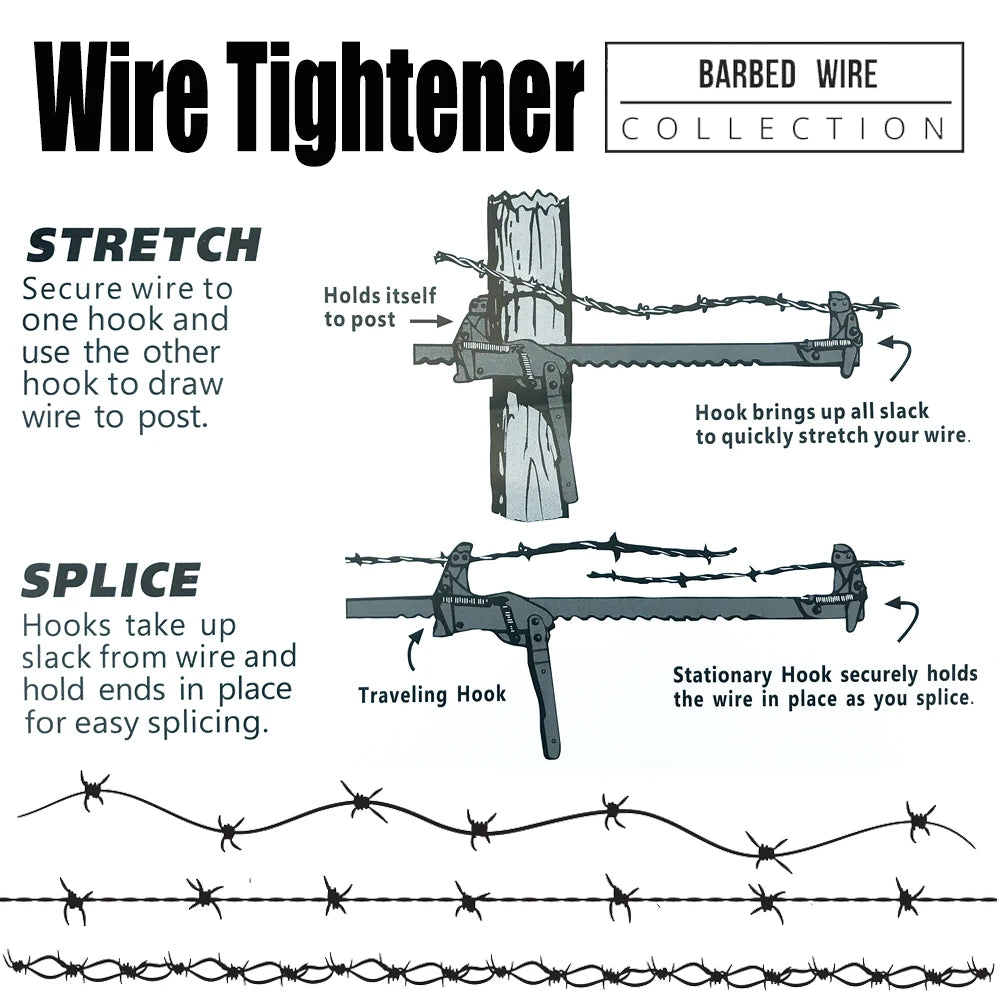 6. Fence Wire Tightener Tool