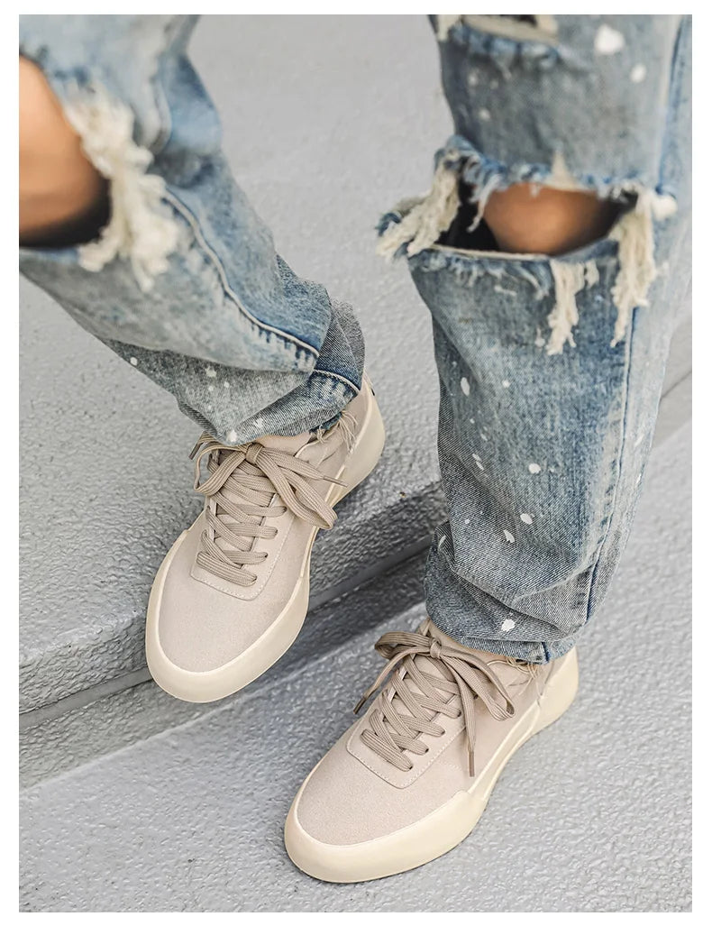 Fashion Flat Men's Footwear Autumn Men Casual Shoes Comfortable Breathable Anti Slip Sports Sneakers for Man Zapatillas Hombre