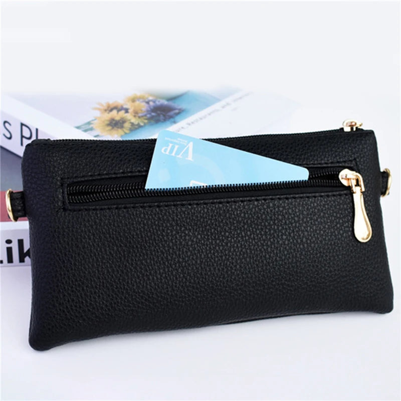 Women’s PU Leather Wallet – Phone & Coin Purse