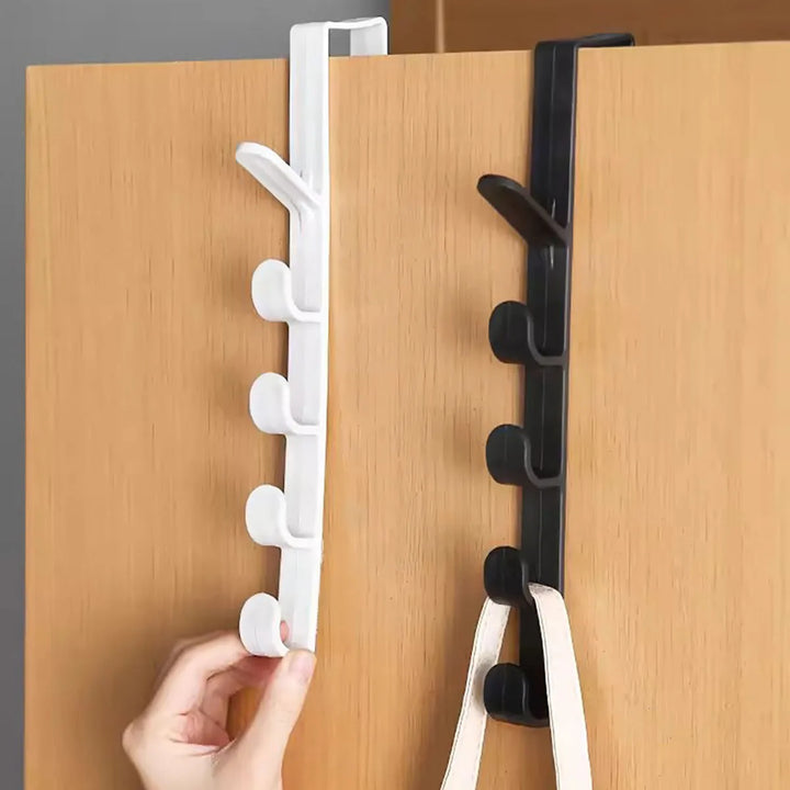 Door-Mounted Clothes & Bag Organizer