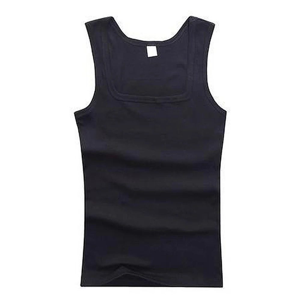 2024 Men’s Cotton Tank Top – Sleeveless Sports Vest, Quick Drying