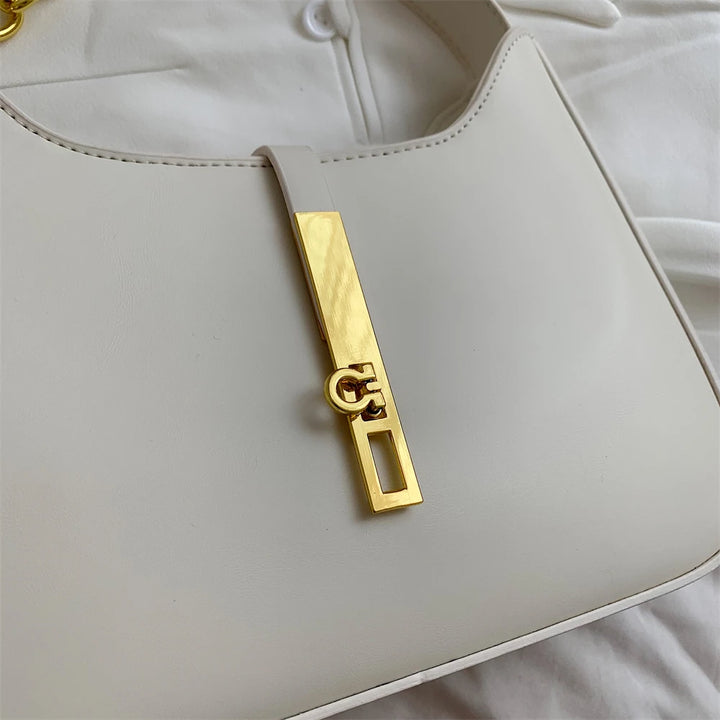 Luxury Designer Women’s Leather Handbag – Shoulder & Crossbody with Dual Straps