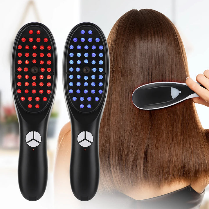 VibraGlow™ LED Hair Growth Comb