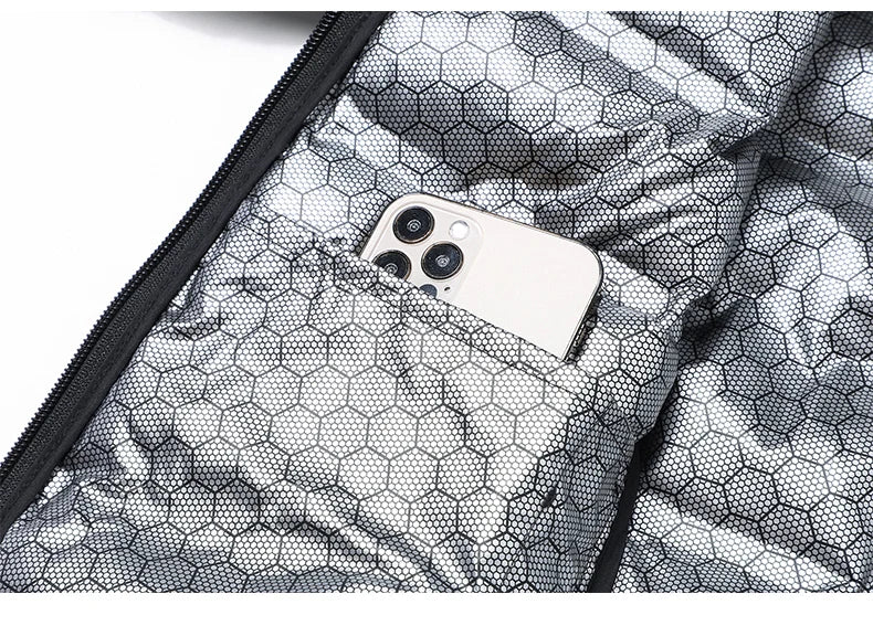 Unisex Hooded Ski Jacket – Waterproof Windproof Winter Snowboard Coat