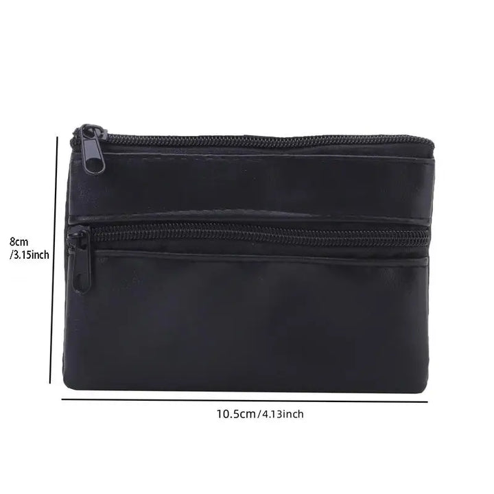 Leather Coin Purse & Mini Wallet for Men, Women & Kids