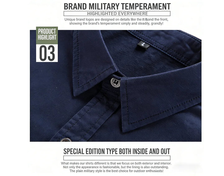 Spring Summer Men's Tactical Shirts Outdoor Men Cotton Shorts Sleeve Military Shirts Fashion Men Button Hiking Work Shirts