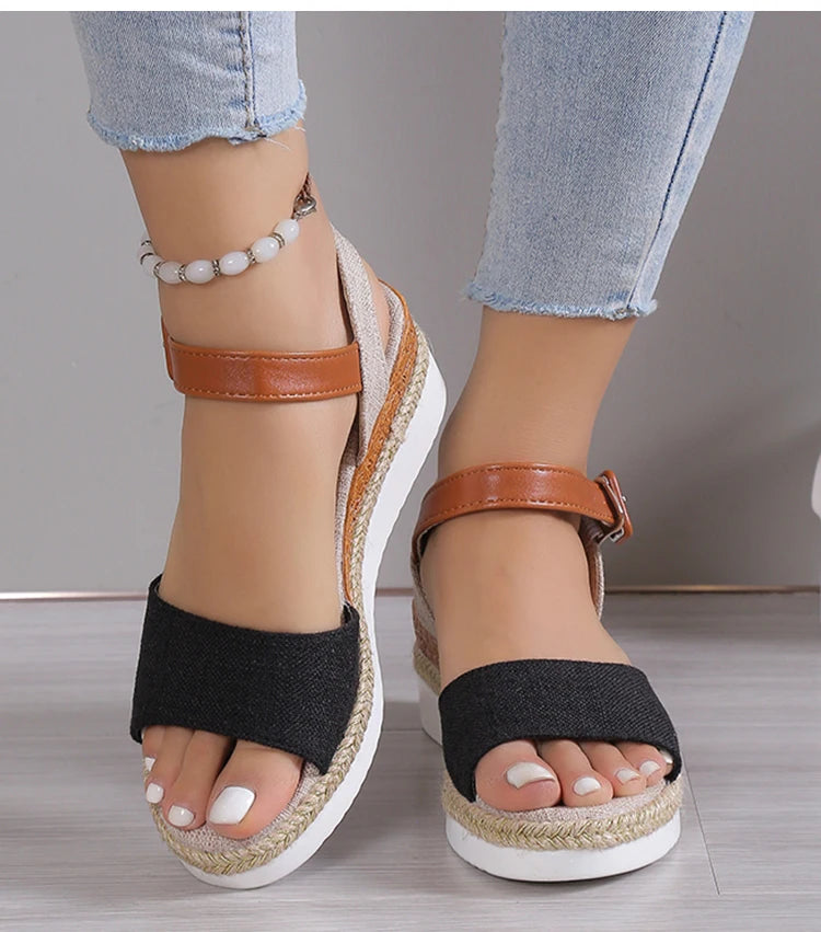 Women’s Wedge Sandals – Casual Elegant Soft Summer Shoes