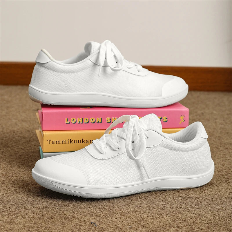 New Minimalist Shoes for Men Wide Toe Barefoot Zero Drop Shoes Casual Breathable Mesh Lightweight Walking Sneakers Man