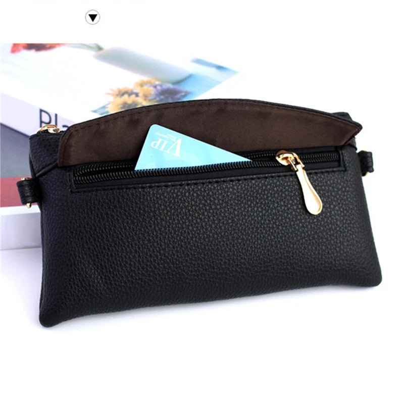 Women’s PU Leather Wallet – Phone & Coin Purse