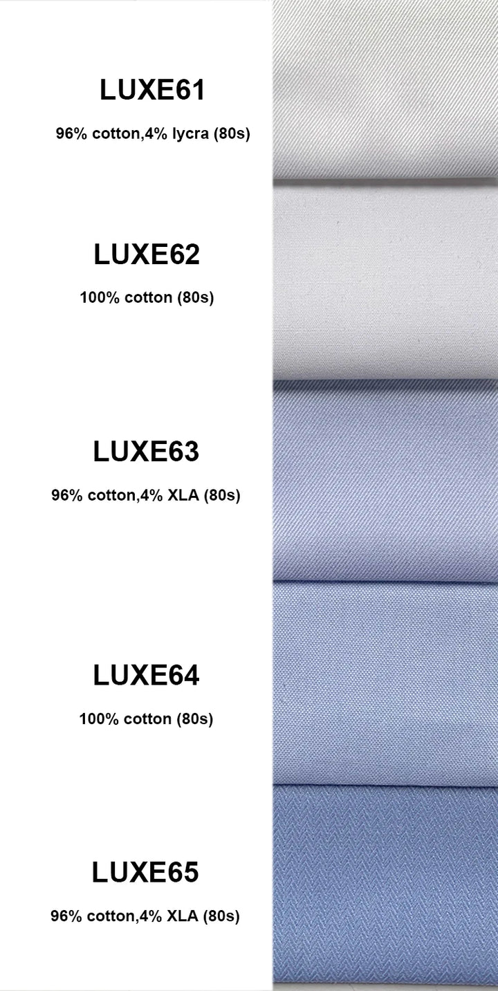 80s Two-Ply Luxury Dress Shirt Custom Shirts Made High Quality 100% Cotton Business Shirts Wrinkle Resistant Tailored Men Shirts