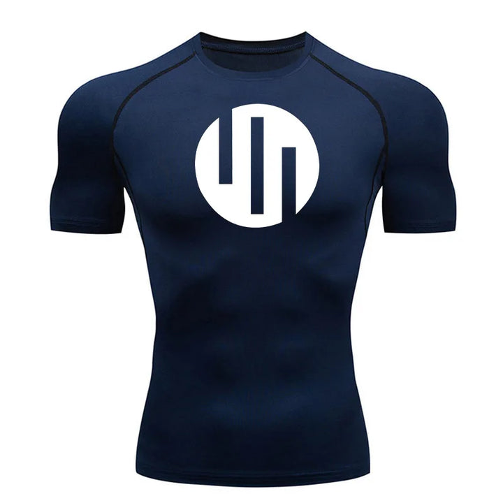 Men's Compression Shirts Long Sleeve Workout Gym T-Shirt Running Top Cool Dry Sports Baselayer Undershirts Sun Protection Skin