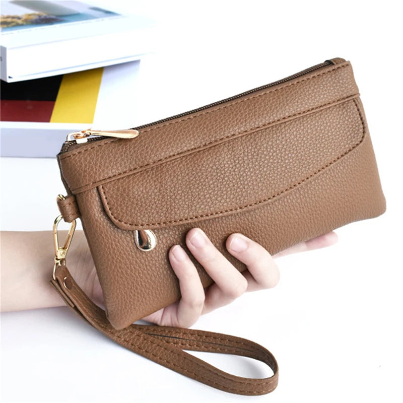 Women’s PU Leather Wallet – Phone & Coin Purse