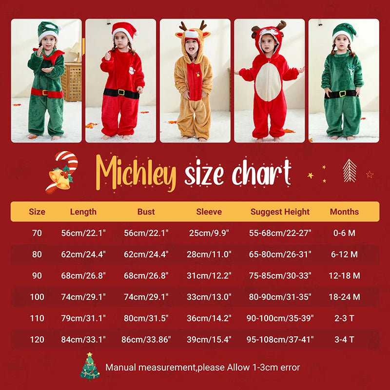Michley™ Christmas Baby Romper - بذلة لطيفة للأطفال الصغار