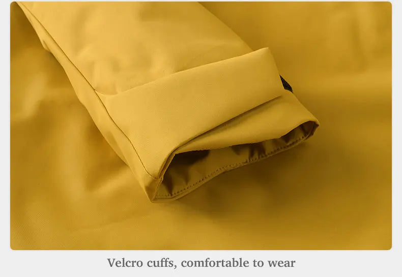 JNLN Unisex Waterproof Fleece Jacket – Windproof Thermal Coat for Hiking, Skiing & Outdoor Activities