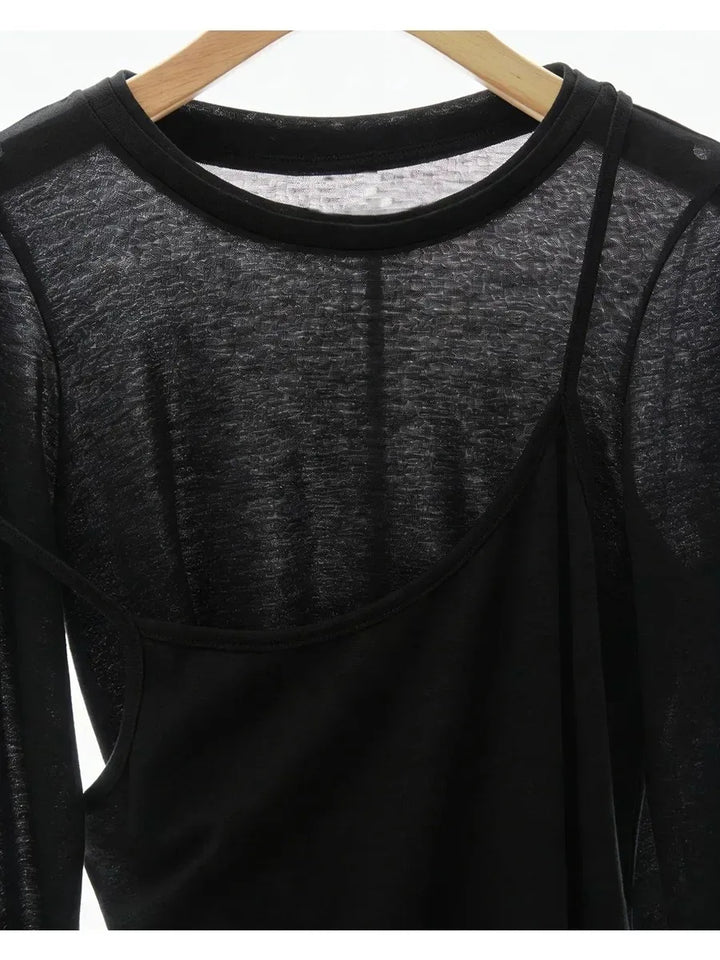 Hirsionsan 2026 New Basic Soft Elegant T Shirts Women Summer Autumn Loose Female Tees Ladies Chic Casual Knitted Soft Woman Tops