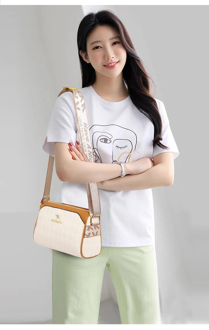 Women’s Shoulder Bag – Small Square Crossbody Satchel Purse