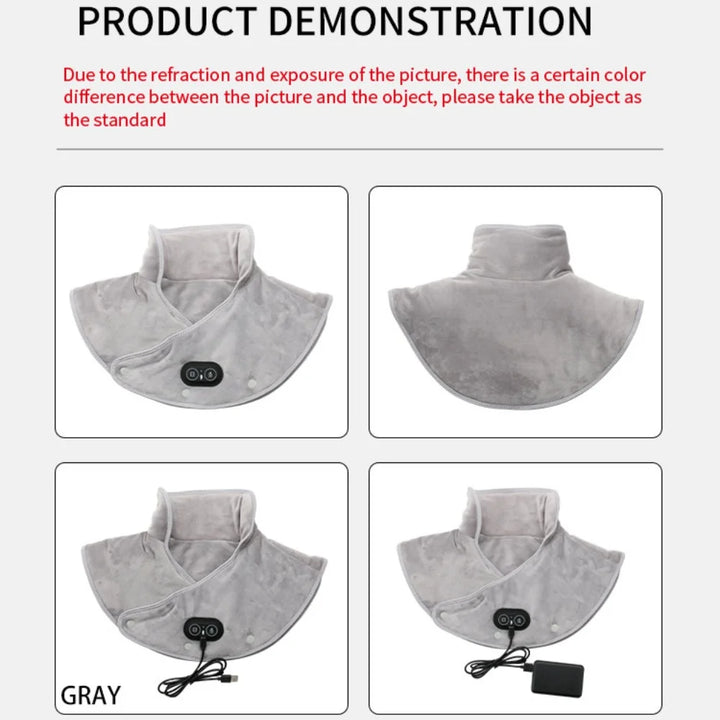 جهاز تدليك الرقبة والظهر الكهربائي المُدفأ RelaxPro™