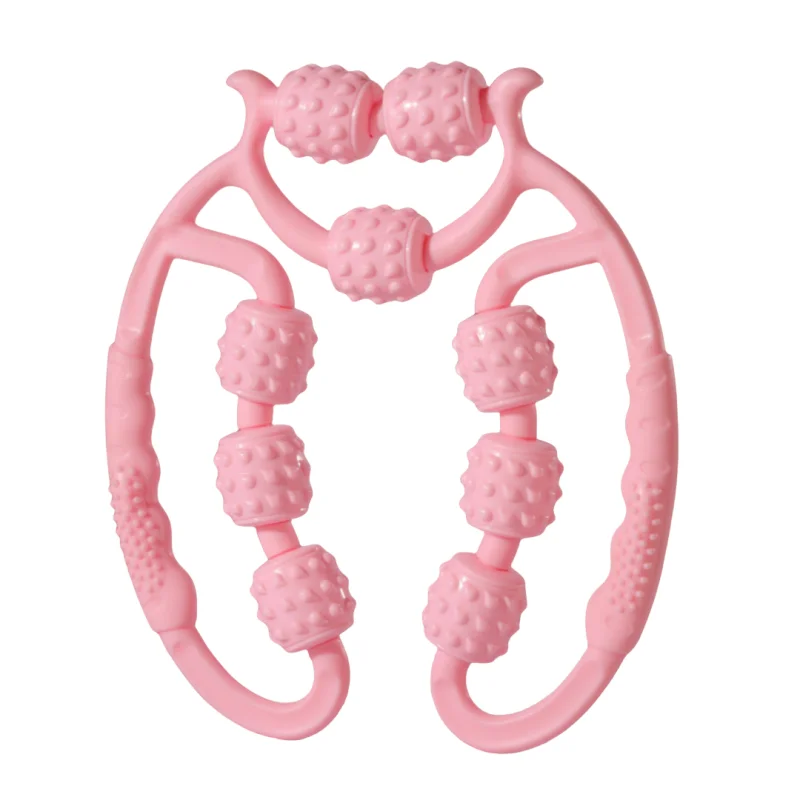 FitRoll™ 9-Wheel Leg Roller – Sports & Fitness Massager