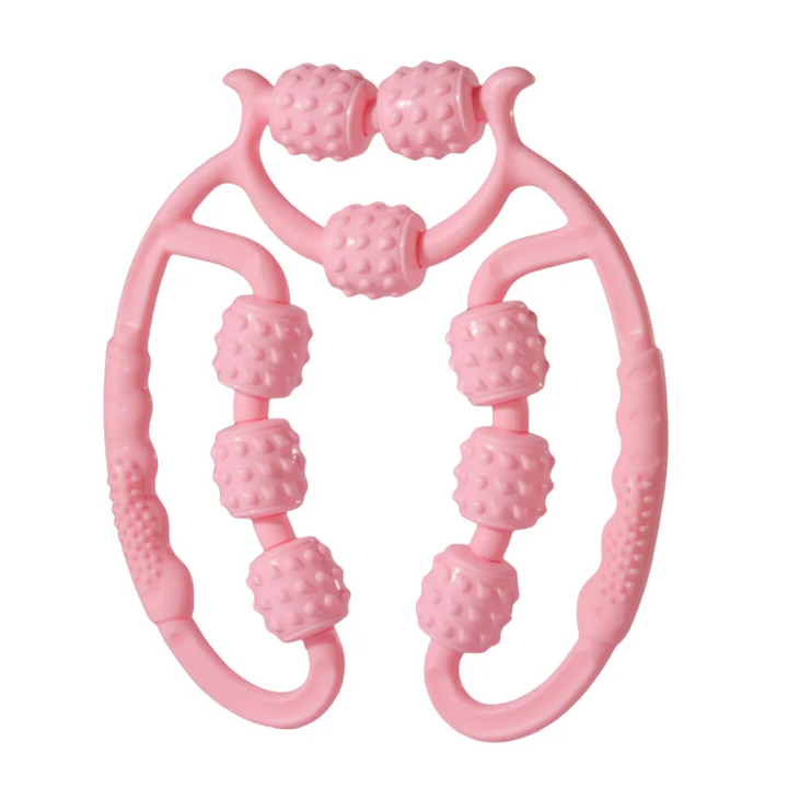 FitRoll™ 9-Wheel Leg Roller – Sports & Fitness Massager