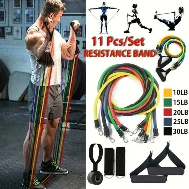 PowerFlex™ 11-teiliges Fitness-Widerstandsset