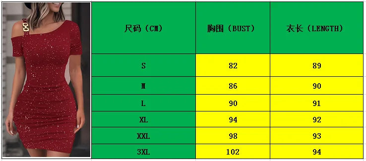 Women Dresses  Autumn Fashion New Asymmetrical Neck Long Sleeve Velvet Contrast Sequin Twisted Sexy Party Mini Bodycon Dress