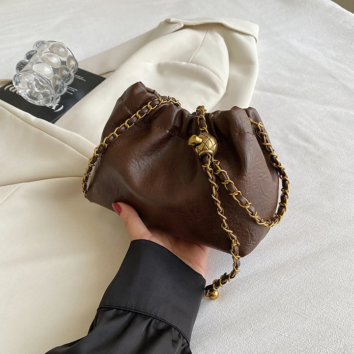 Women’s PU Leather Crossbody Tote Hobo Bag