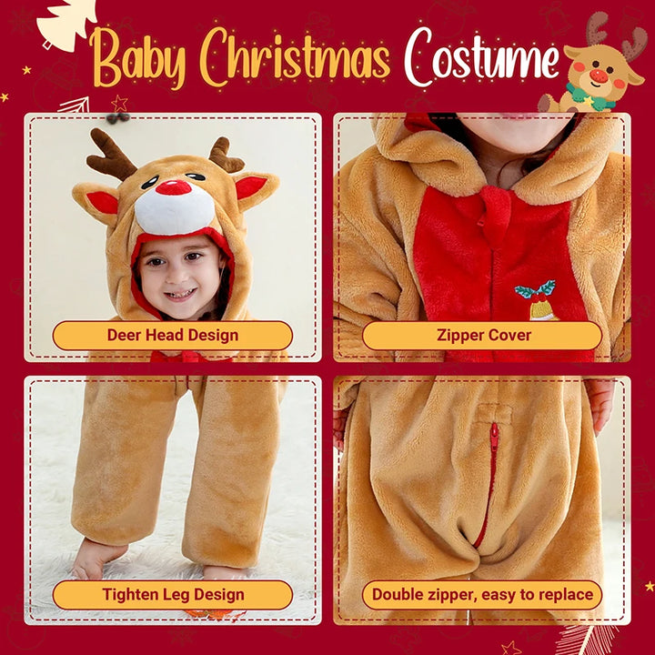 Michley™ Christmas Baby Romper - بذلة لطيفة للأطفال الصغار