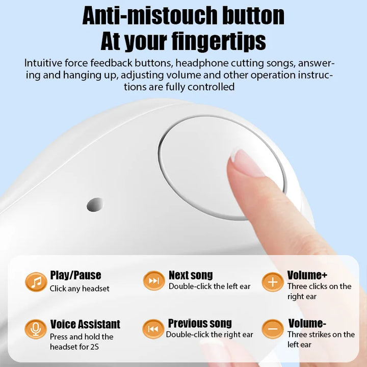 سماعات رأس بتقنية توصيل العظام بتقنية بلوتوث 5.3