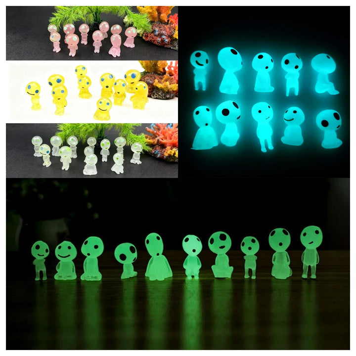 Garden Glow™ Mini-Baumgeistfiguren – 10er-Set für den Außenbereich