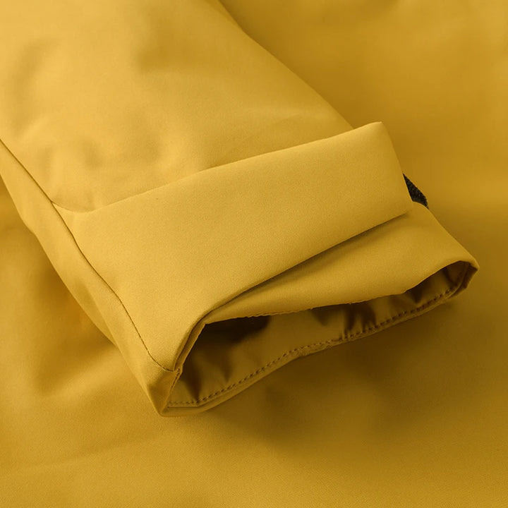 JNLN Unisex Waterproof Fleece Jacket – Windproof Thermal Coat for Hiking, Skiing & Outdoor Activities