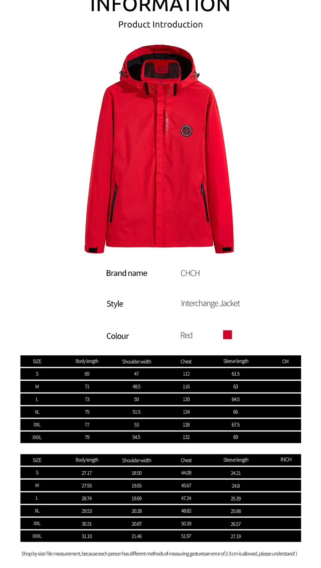 Unisex Spring Interchange Jacket – Lightweight Outdoor Mountaineering Zip Coat