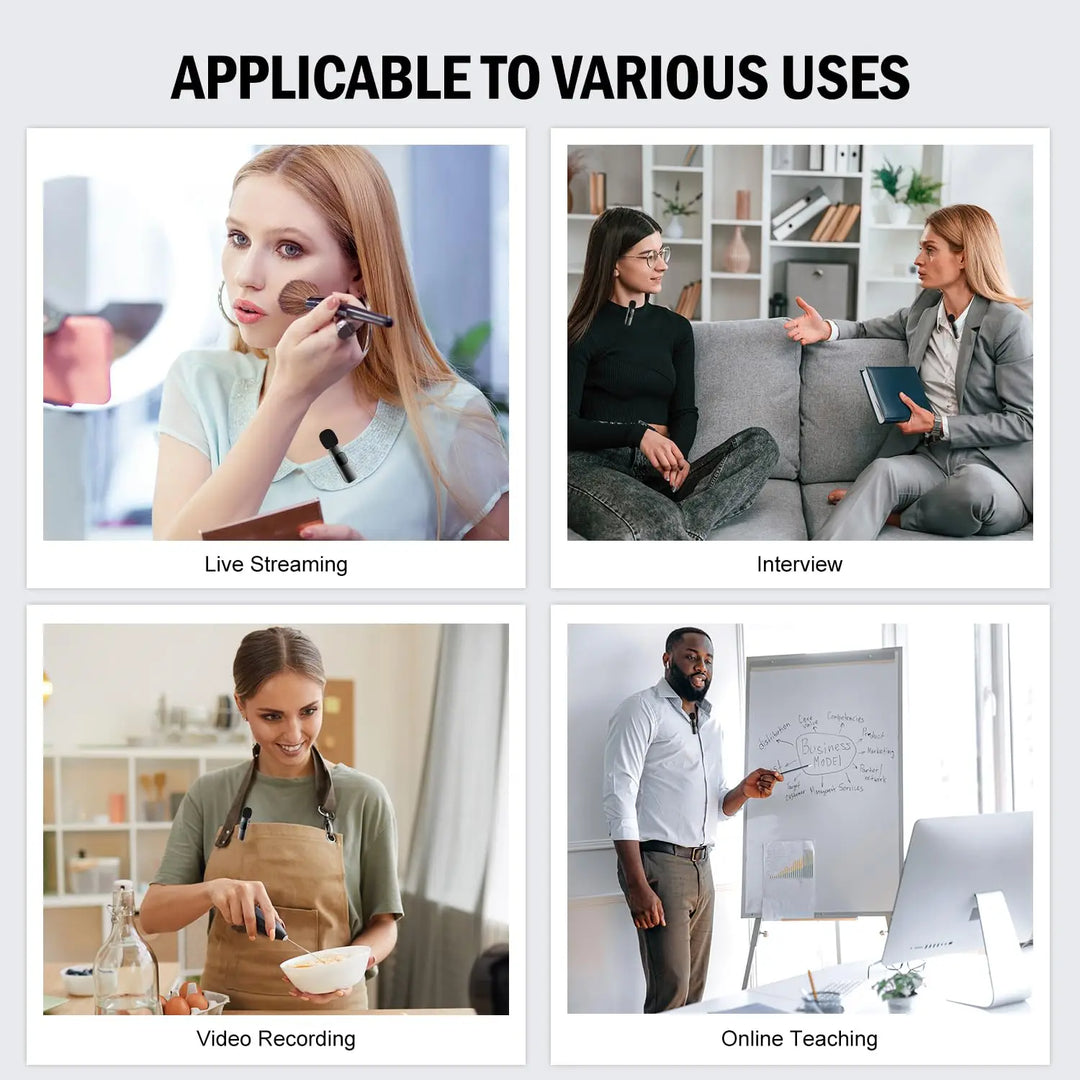 Basix™ Wireless Lavalier Microphone for iPhone