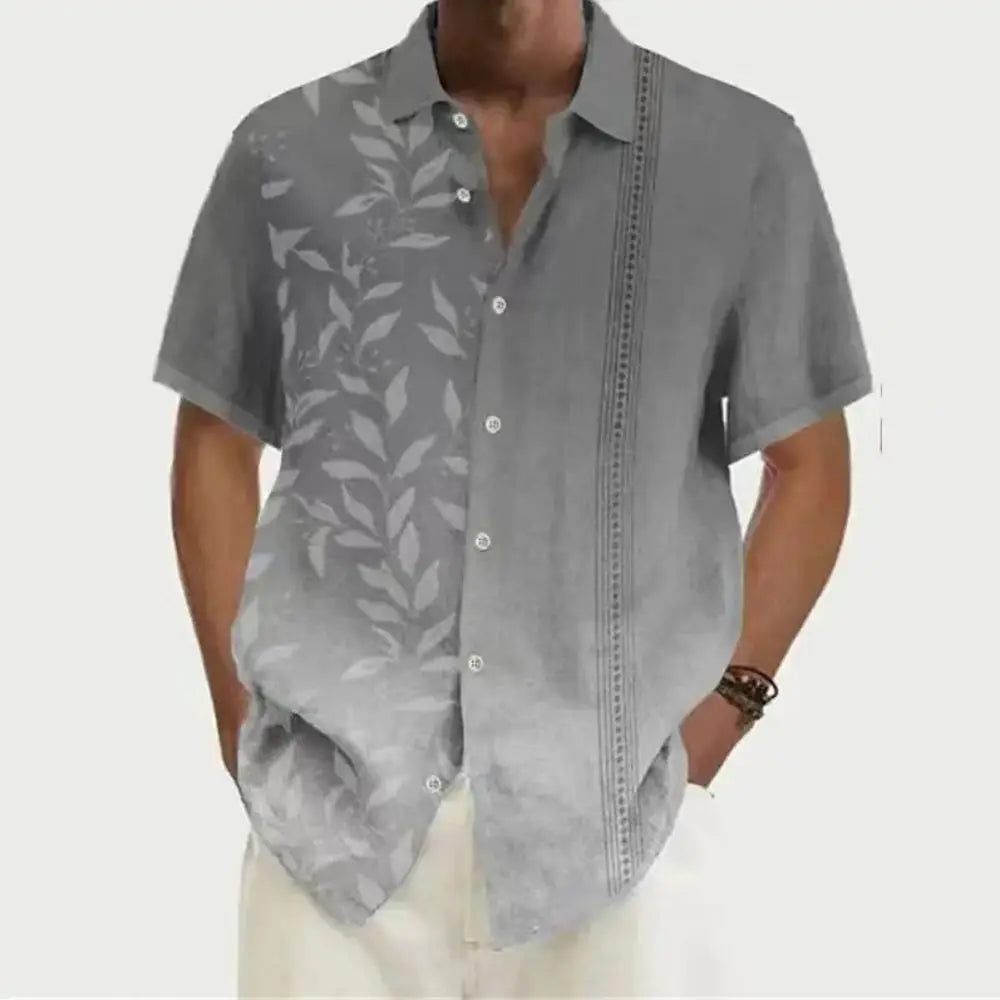 Hawaiian Shirts For Men Short Sleeve Tops New Coconut Treeo Graphic 3d Shirt Fashion Streetwear 5XL Summer Clothing Men's Blouse