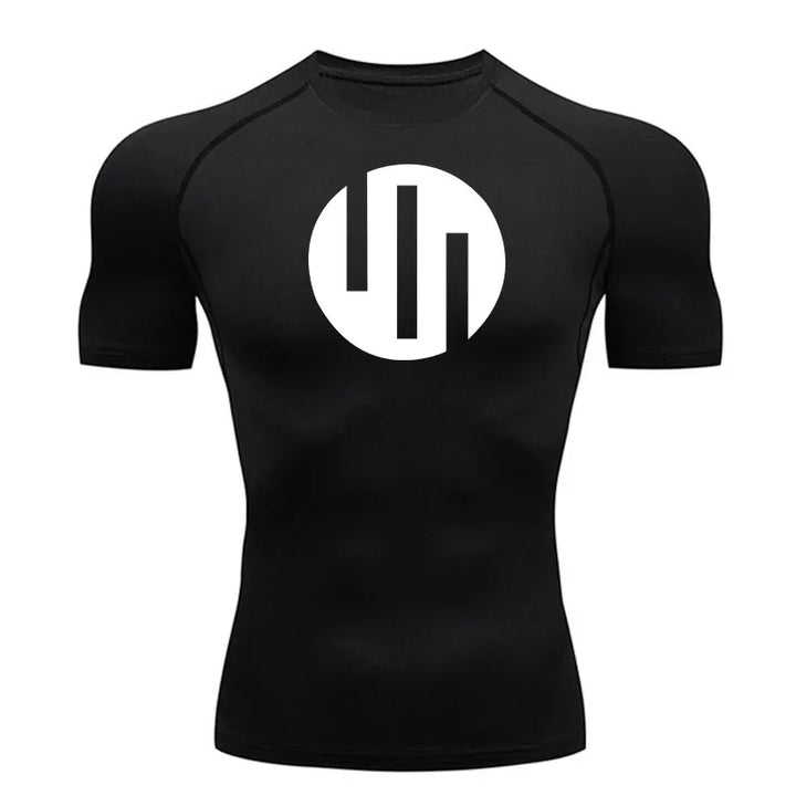 Men's Compression Shirts Long Sleeve Workout Gym T-Shirt Running Top Cool Dry Sports Baselayer Undershirts Sun Protection Skin