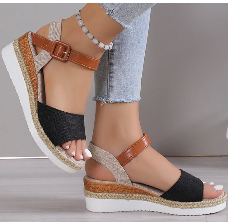 Women’s Wedge Sandals – Casual Elegant Soft Summer Shoes