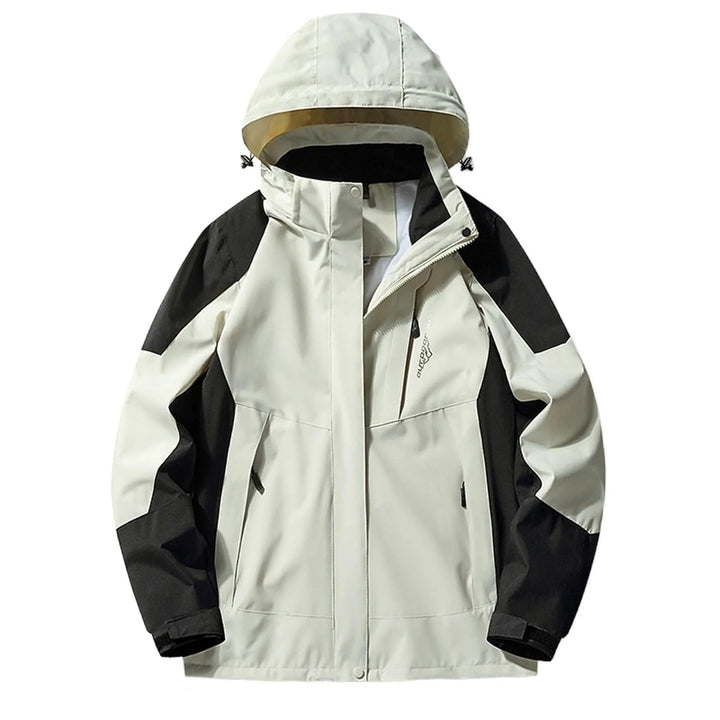 Unisex Hooded Ski Jacket – Waterproof Windproof Winter Snowboard Coat