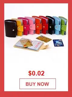 محفظة نسائية صغيرة محمولة من الجلد الصناعي للعملات المعدنية وسحاب