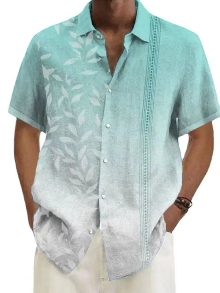 Hawaiian Shirts For Men Short Sleeve Tops New Coconut Treeo Graphic 3d Shirt Fashion Streetwear 5XL Summer Clothing Men's Blouse