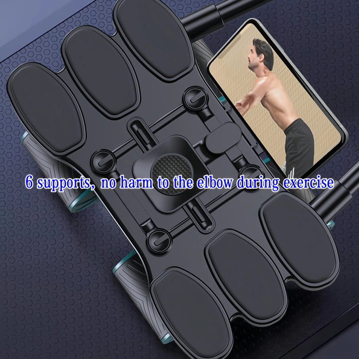 عجلة تمارين البطن SilentRoll™ - ارتداد رباعي العجلات