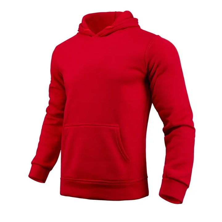 Men’s Hooded Sweatshirt – Sports Casual Fashion, Daily Comfort