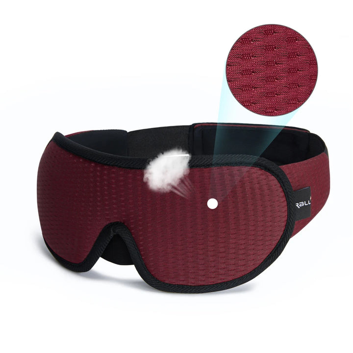 SleepLux™ 3D Eye Mask – Full Light Blocker