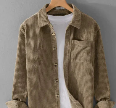 Men's Shirt - Spring/Summer New Style Long-Sleeved Shirt,For Customized Products, Please Contact Us