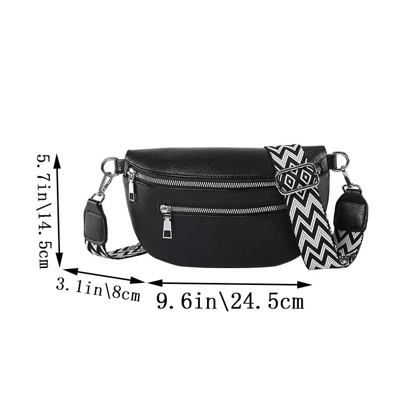 Unisex Crossbody & Waist Bag – Fashionable and Versatile