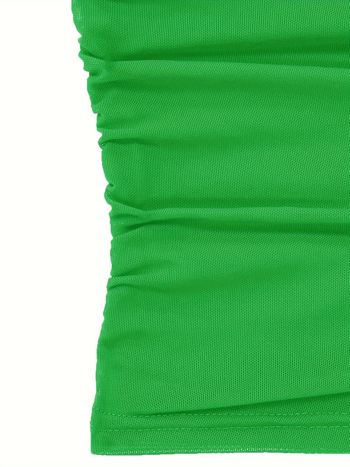 2025 Women’s Off-Shoulder Crop Top – Slim Fit Autumn/Winter Streetwear