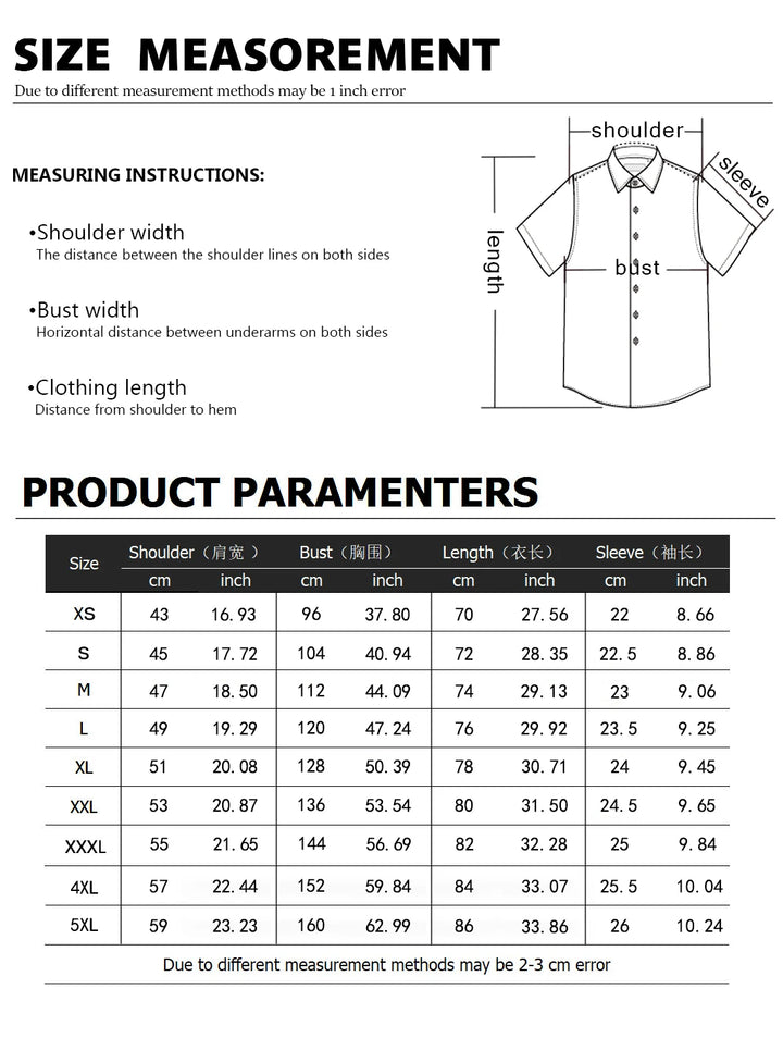 Men's Fashionable Stand-Up Collar Short-Sleeved Button-Up Cardigan Linen Breathable Hawaiian Beach Comfortable Shirt