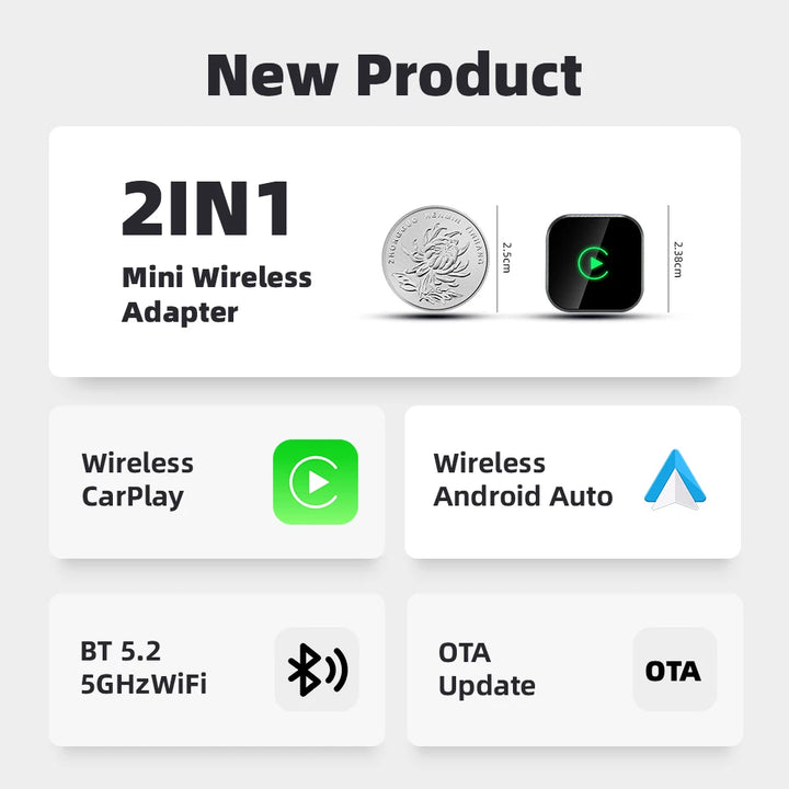 DriveIQ™ 2-in-1 Smart Car AI Adapter